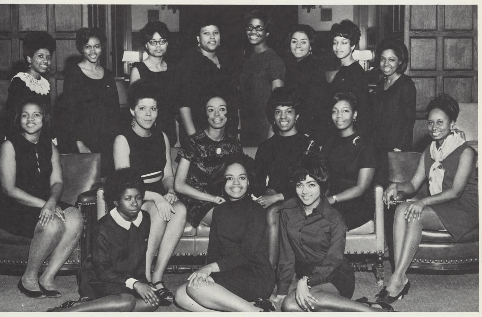 Delta Sigma Theta was chartered at Purdue in 1968. --Purdue Debris