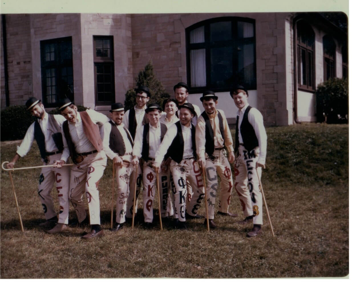 Senior cords and canes 1957.